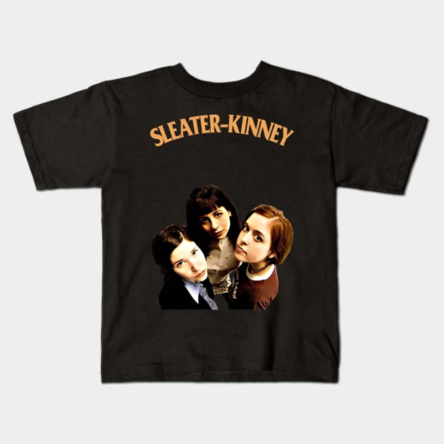 sleater-kinney Kids T-Shirt by V for verzet